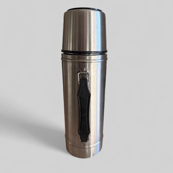 Greatland Vacuum Bottle Thermos 1 Liter Stainless Steel Insulated Cup Handle Box - Picture 2 of 5